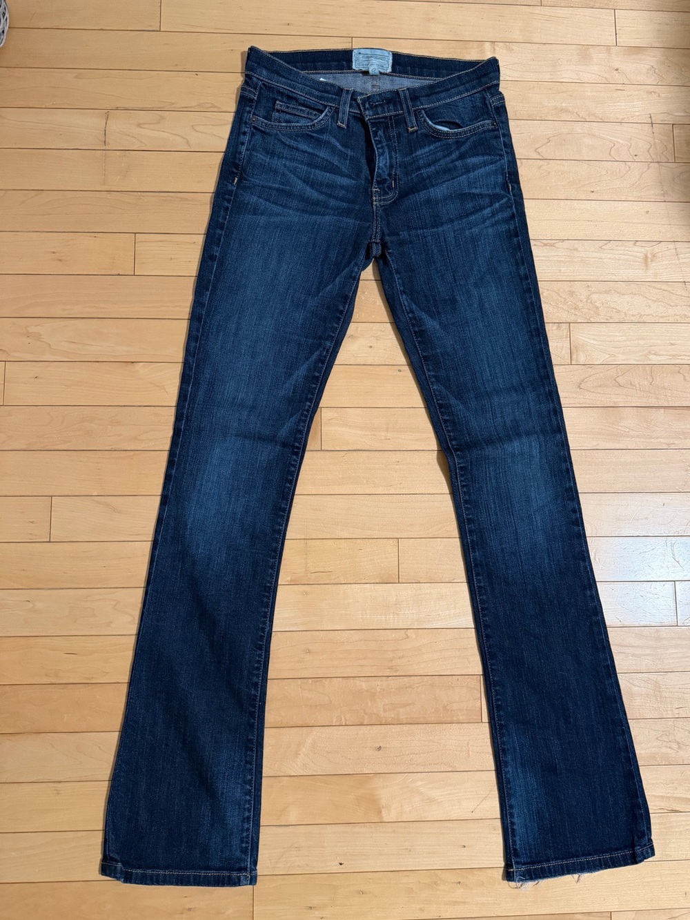 Current/Elliott The Slim Boot Richmond Wash Dark Wash Jeans Women's Size 27